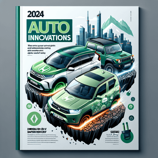 2024 Auto Innovations: Honda CR-V Hybrid, Daihatsu Rocky, and Suzuki Jimny